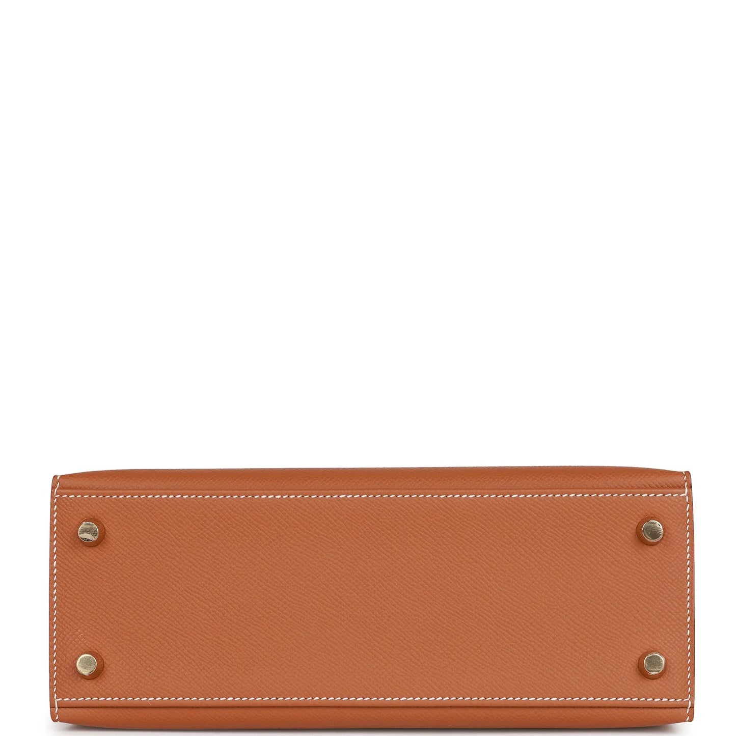 Hermès Kelly Sellier 25 in Gold Epsom Leather with Gold Hardware