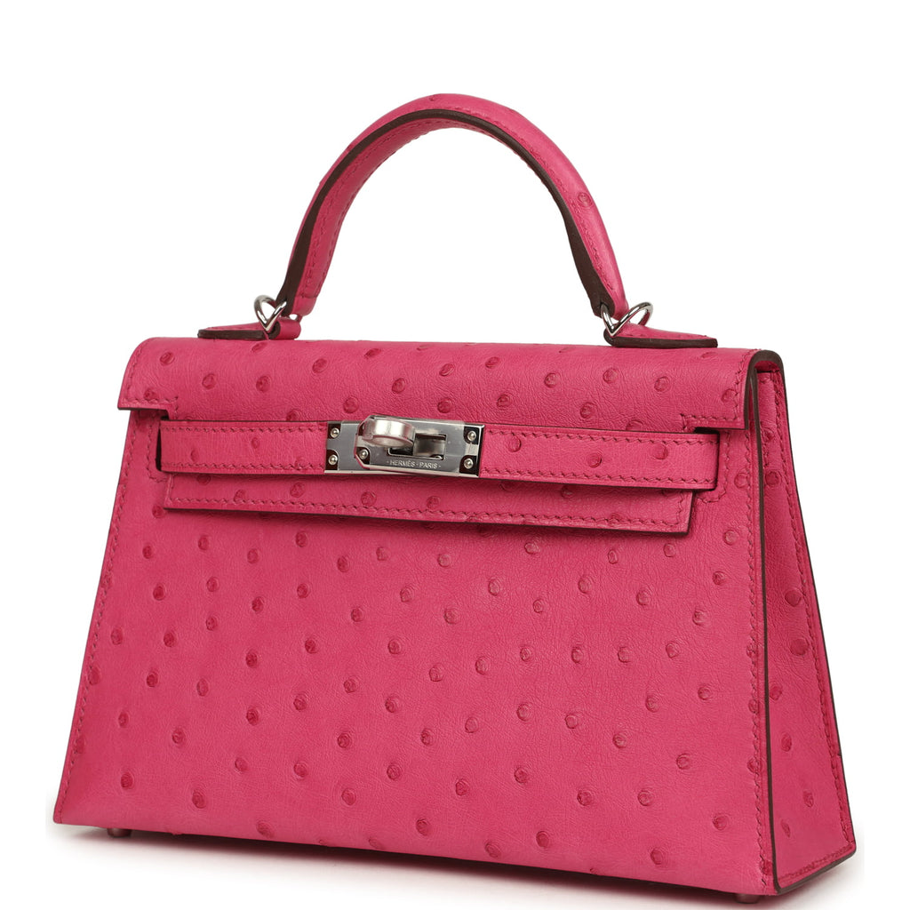Hermès Kelly Sellier 20 – Rose Tyrien Ostrich
