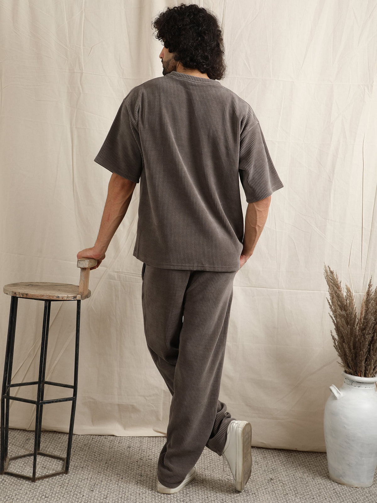CORDUROY SET D.GREY by GREY AREA