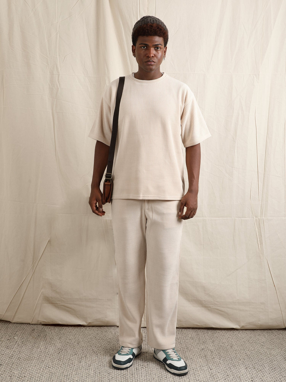 CORDUROY OFF WHITE TSHIRT by GREY AREA