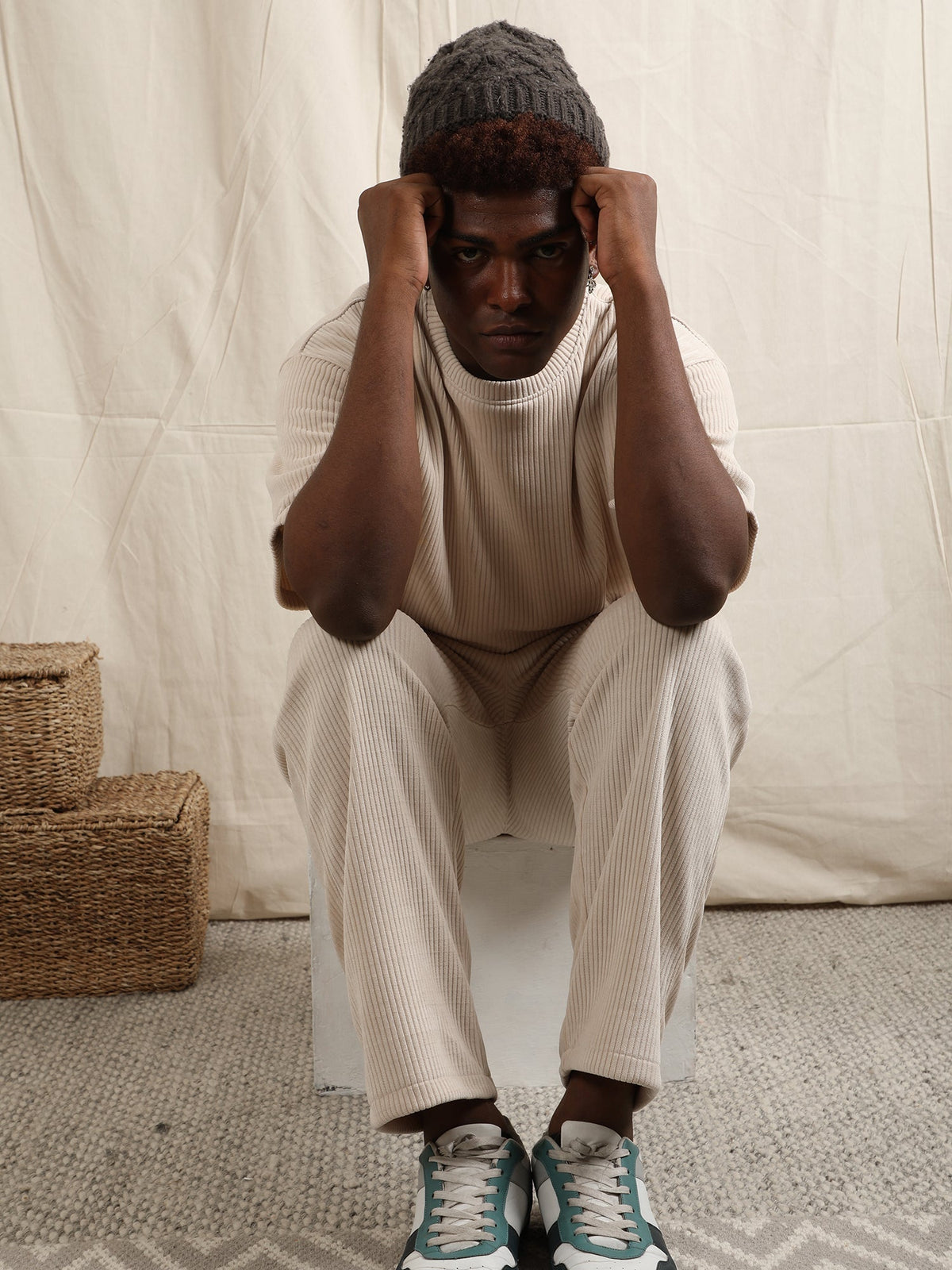 CORDUROY SET OFF WHITE by GREY AREA