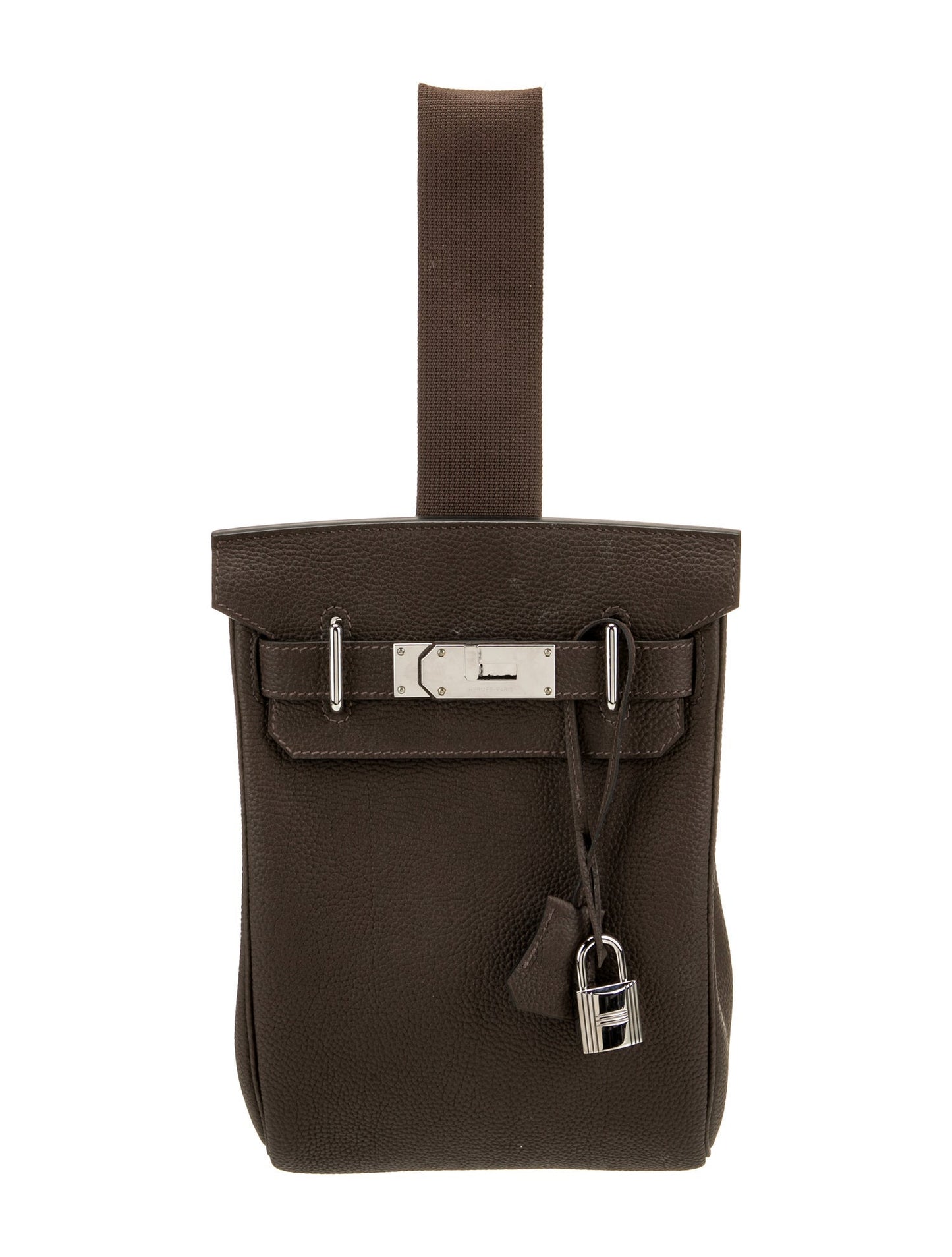 Hermès Backpack – Vert Gris Togo Leather Palladium Hardware