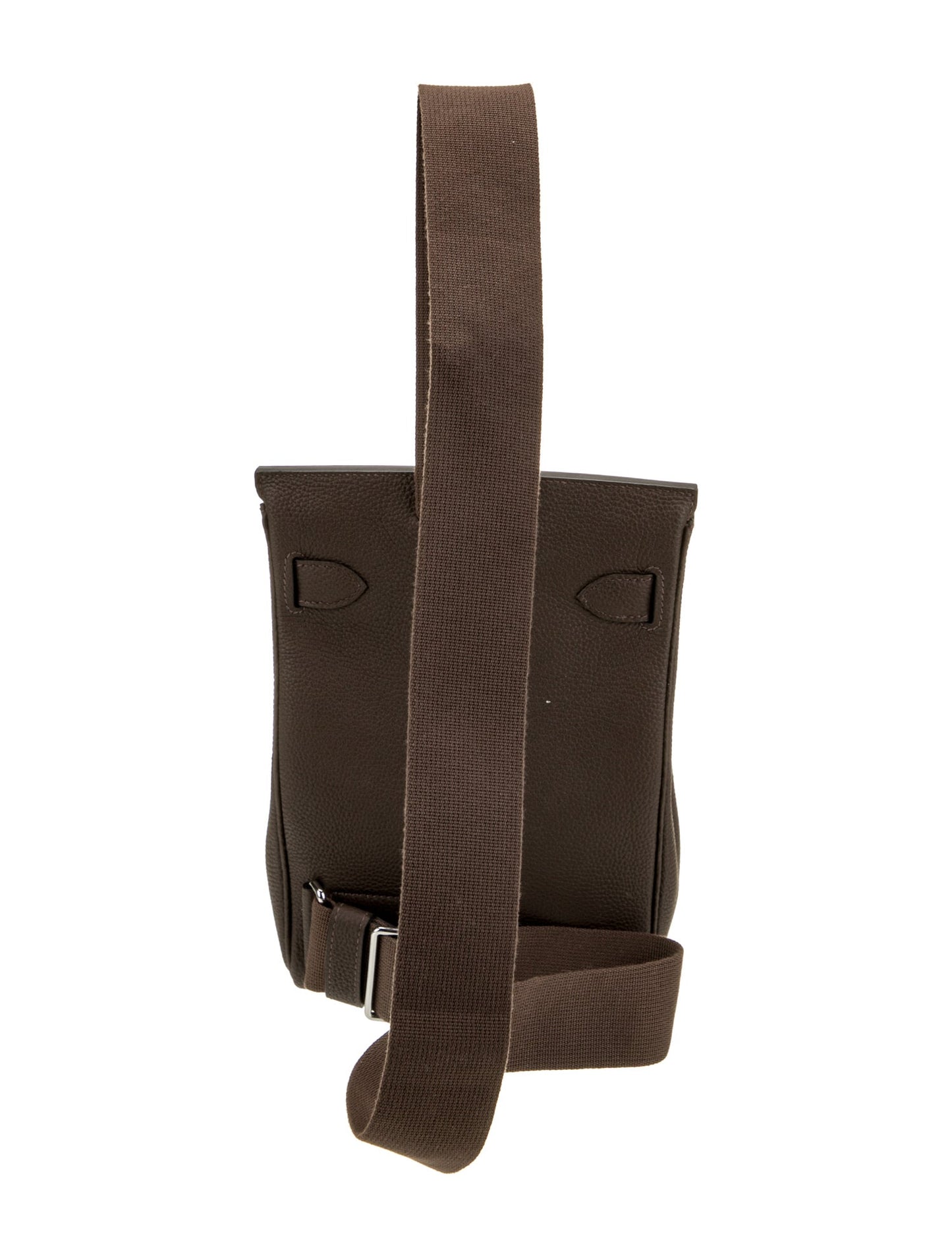 Hermès Backpack – Vert Gris Togo Leather Palladium Hardware