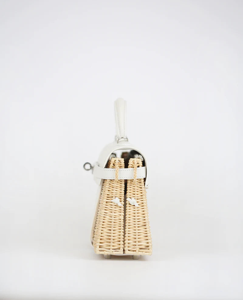 Hermès Mini Kelly 20 – Wicker Swift Picnic