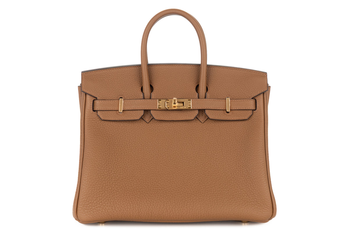 Hermès Birkin 25 Alezan Togo Gold Hardware - view 1