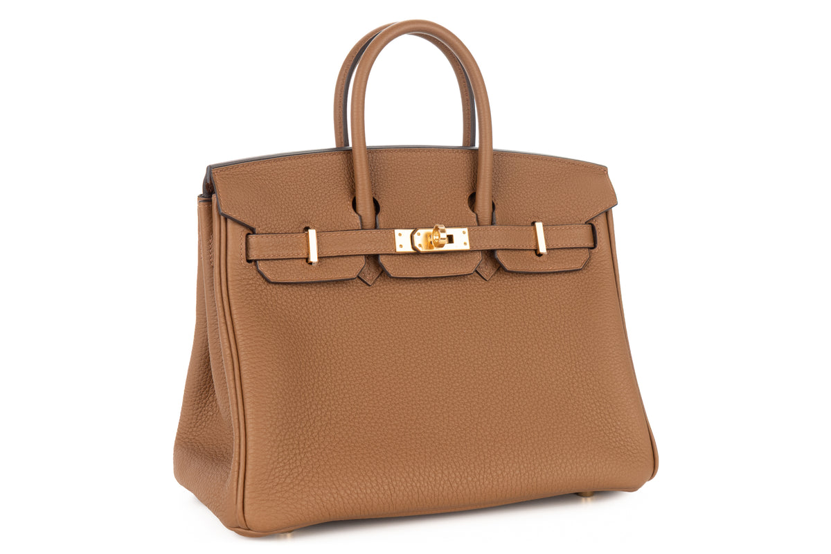 Hermès Birkin 25 Alezan Togo Gold Hardware - view 2