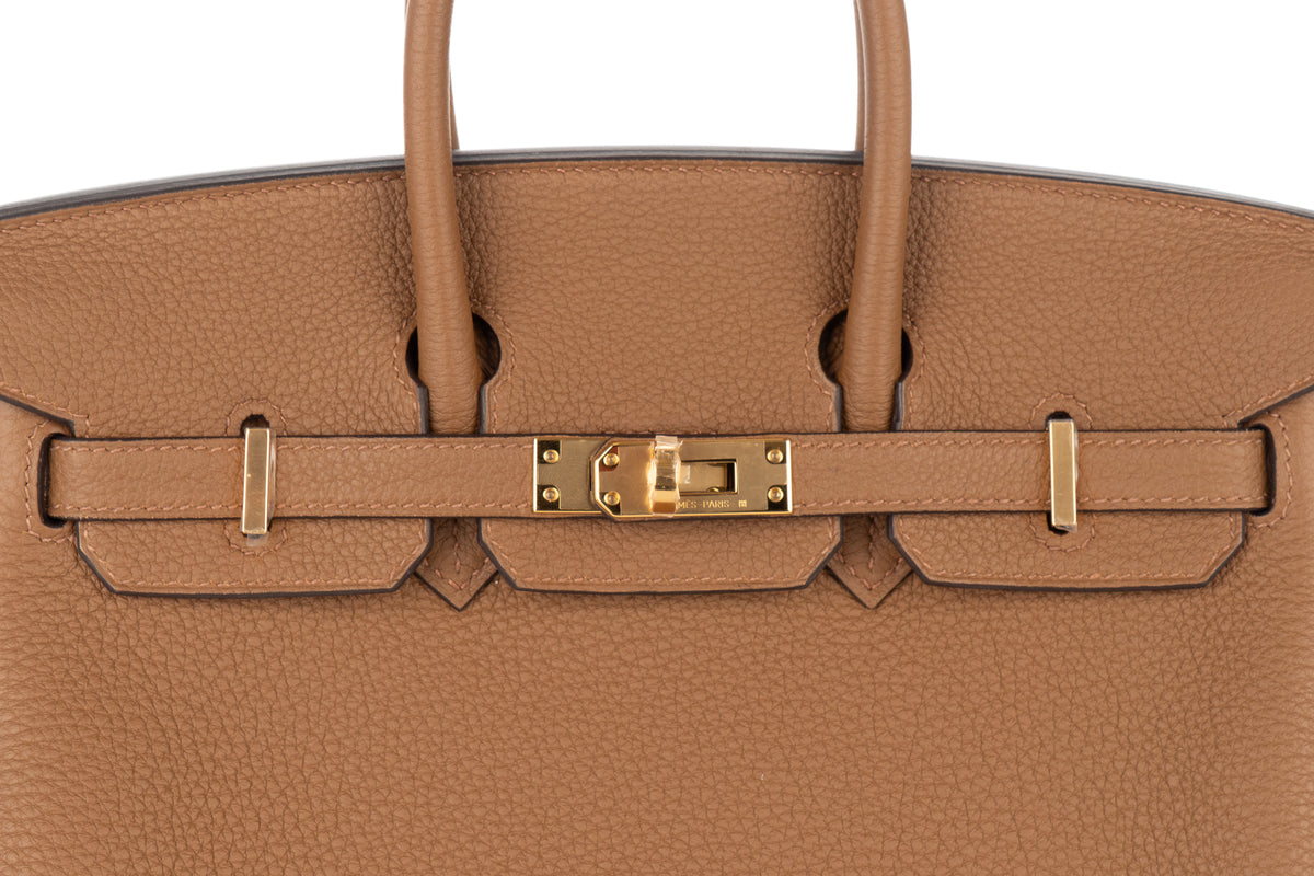 Hermès Birkin 25 Alezan Togo Gold Hardware - view 7
