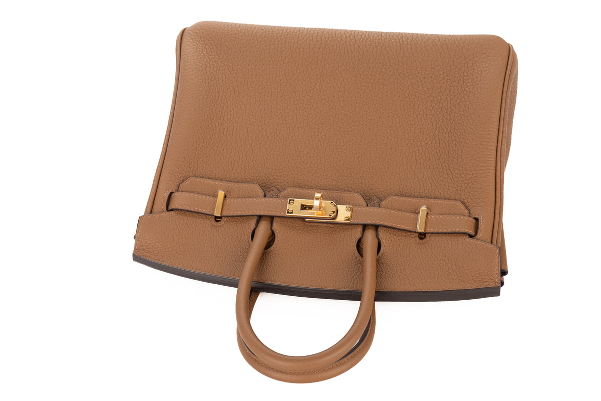 Hermès Birkin 25 Alezan Togo Gold Hardware - view 8