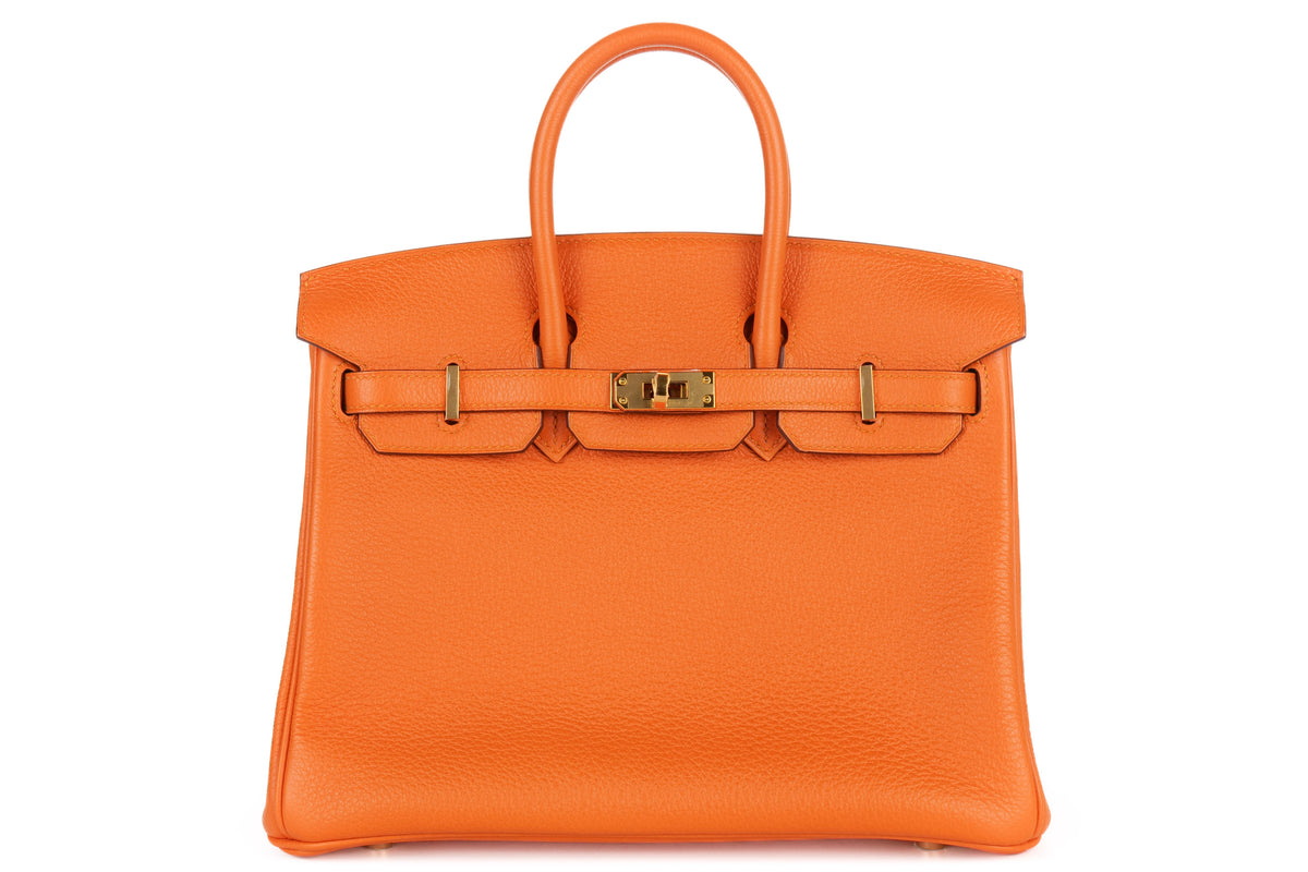 Hermès Birkin 25 Apricot Togo Gold Hardware - view 1