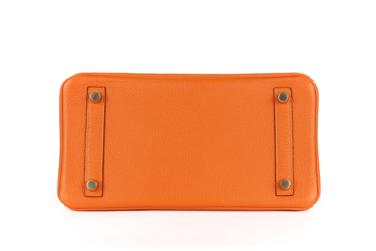 Hermès Birkin 25 Apricot Togo Gold Hardware - view 6