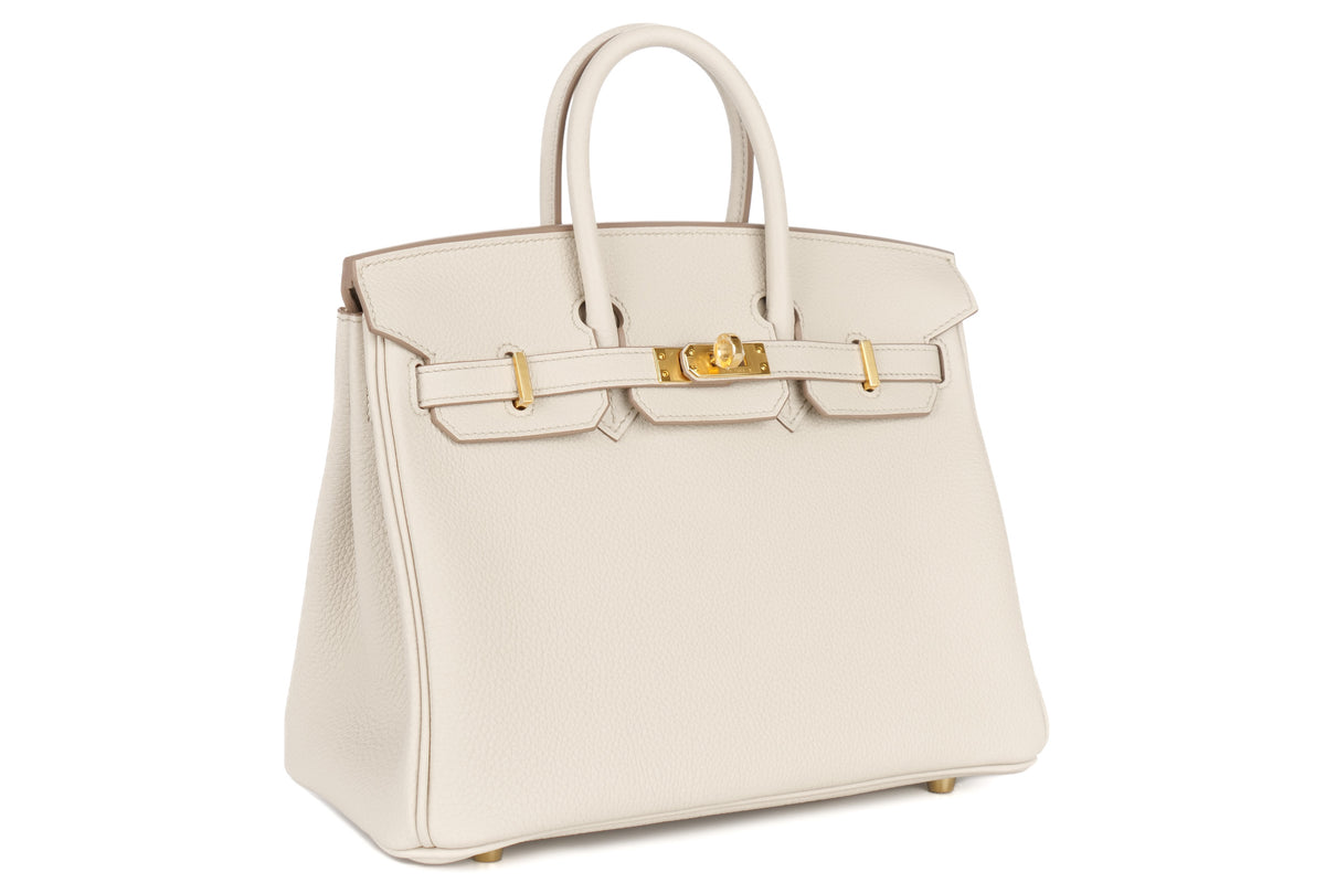 Hermès Birkin 25 Beton Togo Gold Hardware - view 2