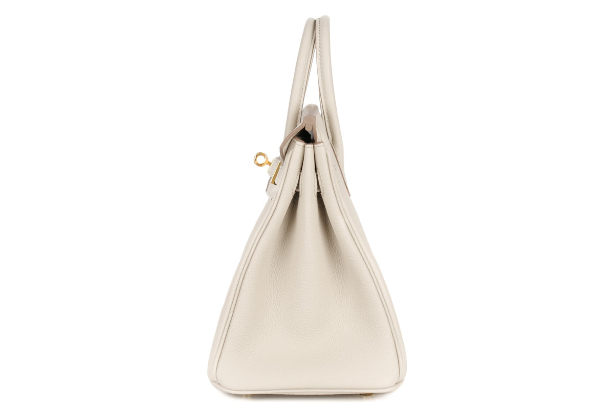 Hermès Birkin 25 Beton Togo Gold Hardware - view 4