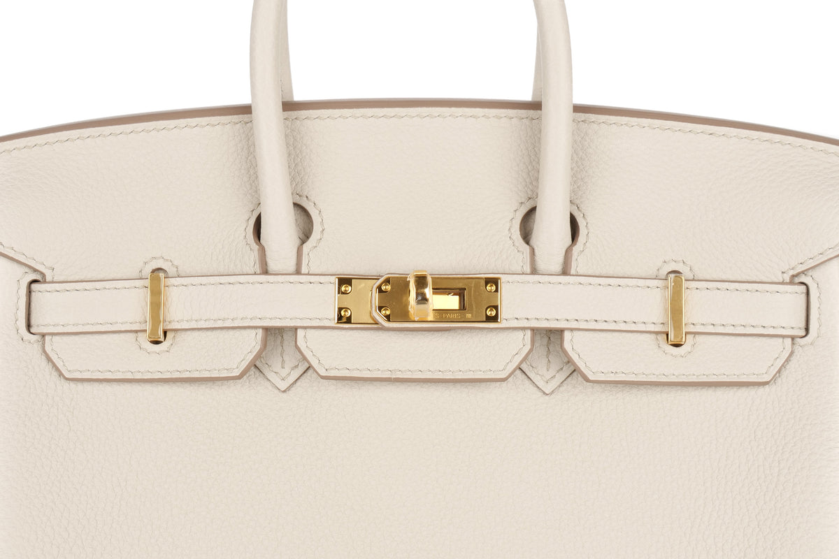 Hermès Birkin 25 Beton Togo Gold Hardware - view 7