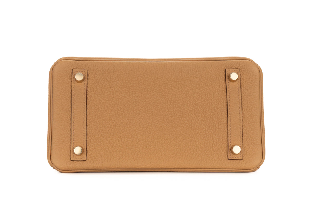 Hermès Birkin 25 Biscuit Togo Gold Hardware - view 6
