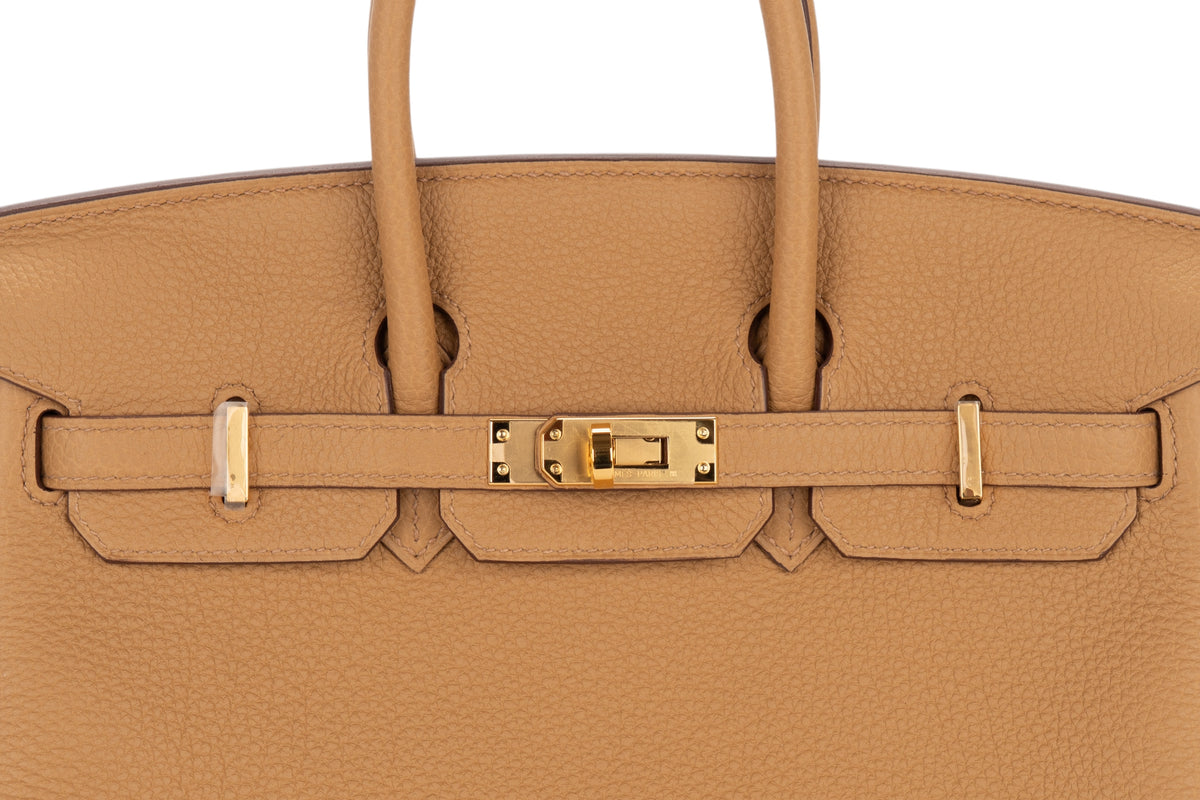 Hermès Birkin 25 Biscuit Togo Gold Hardware - view 7