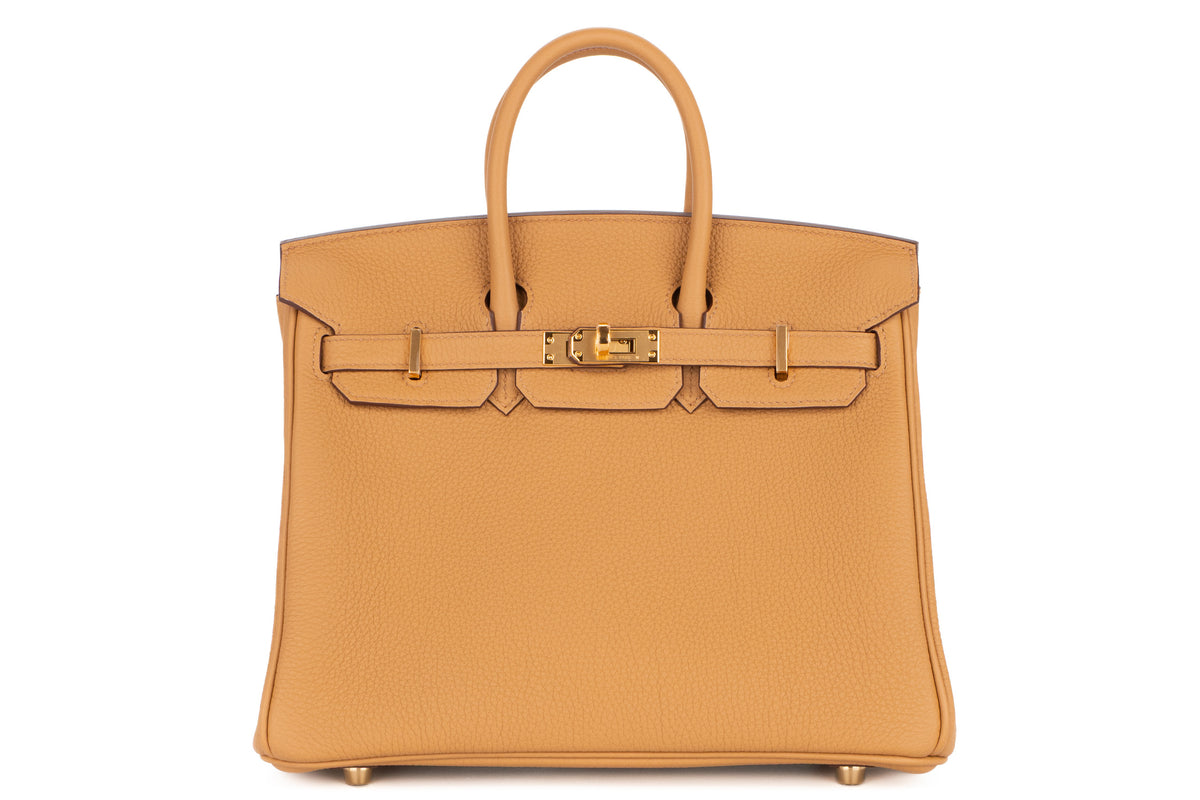 Hermès Birkin 25 Biscuit Togo Gold Hardware - view 1