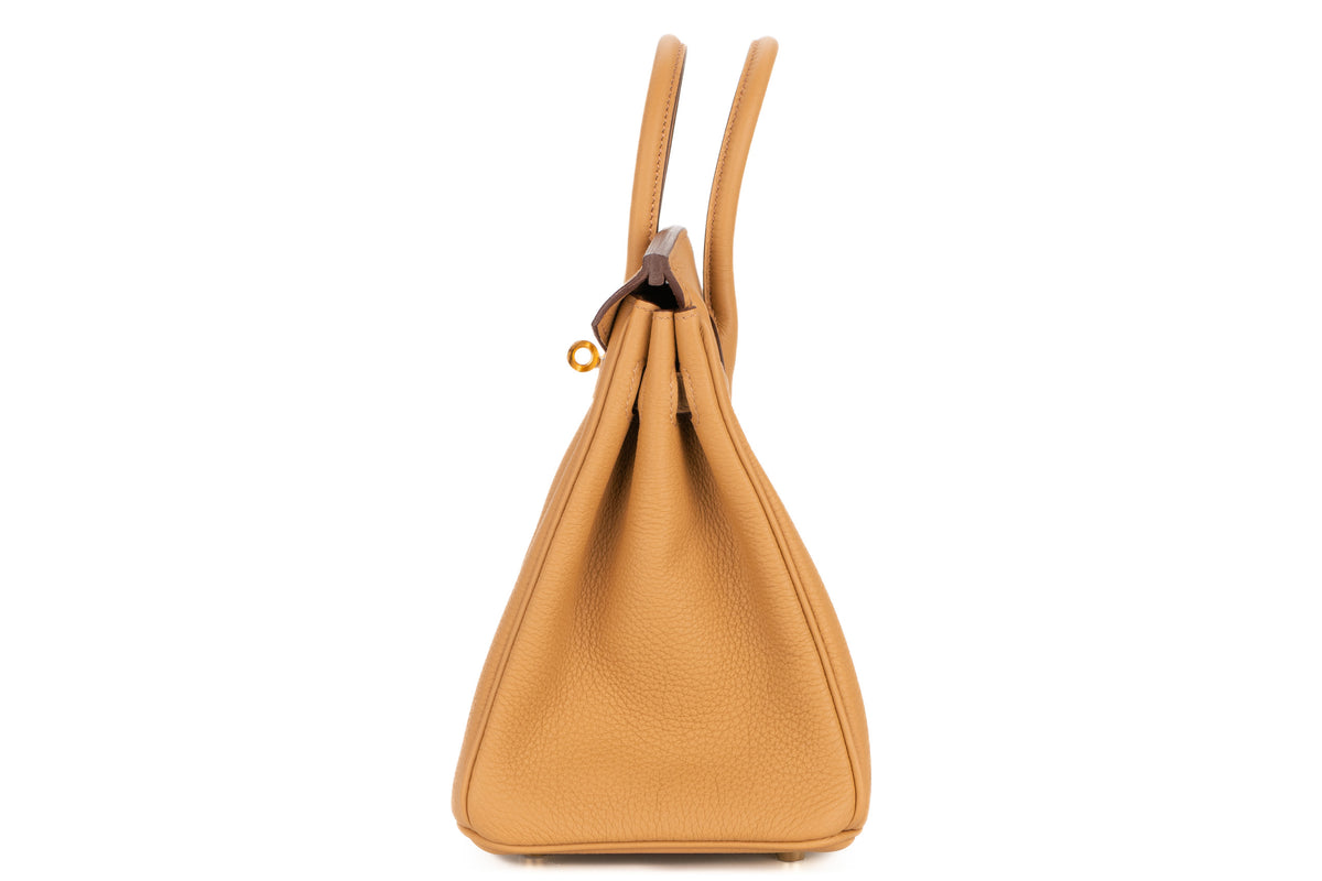 Hermès Birkin 25 Biscuit Togo Gold Hardware - view 4