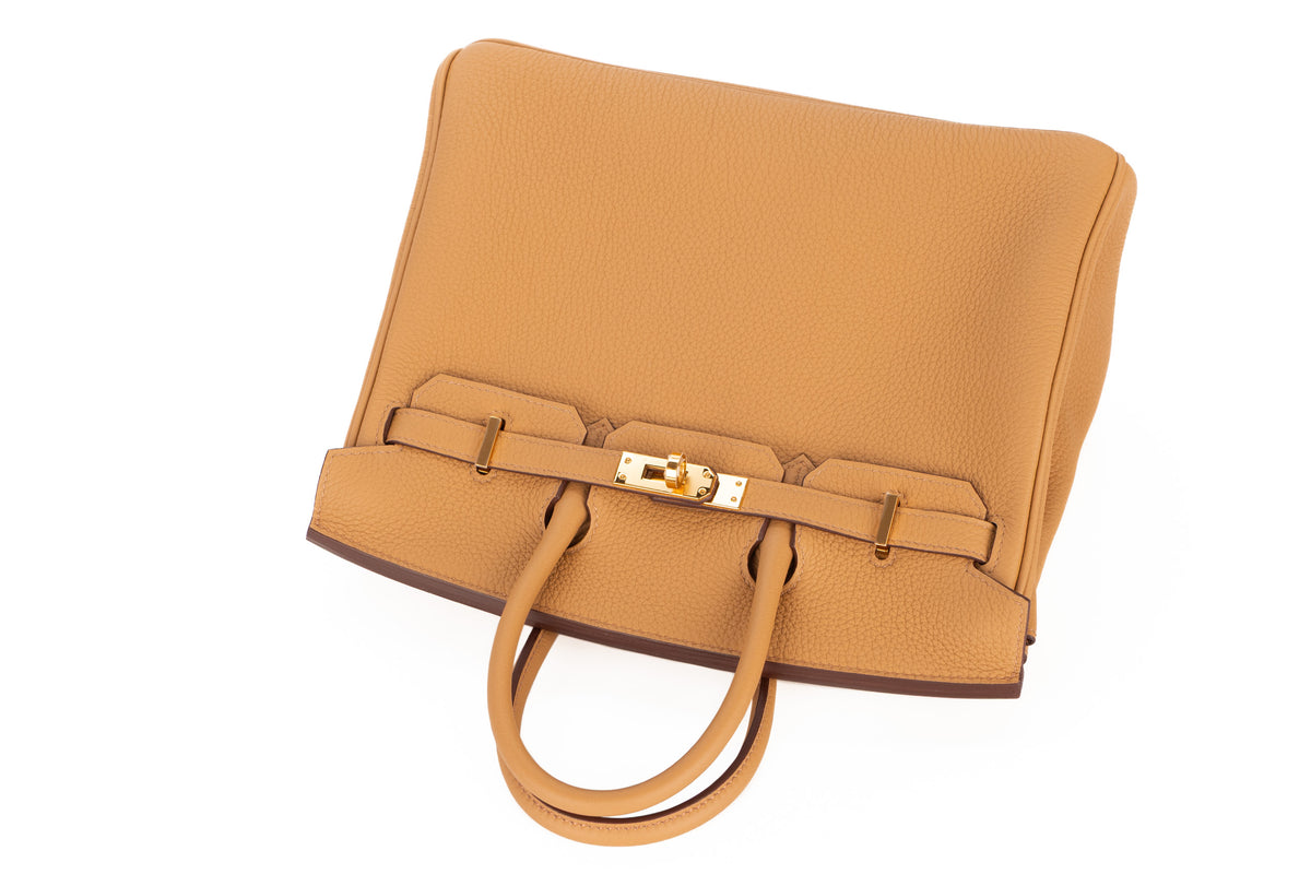 Hermès Birkin 25 Biscuit Togo Gold Hardware - view 8