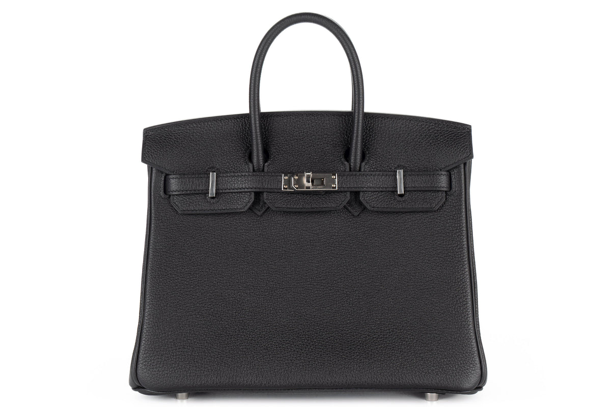Hermès Birkin 25 Black Togo Palladium Hardware - view 1