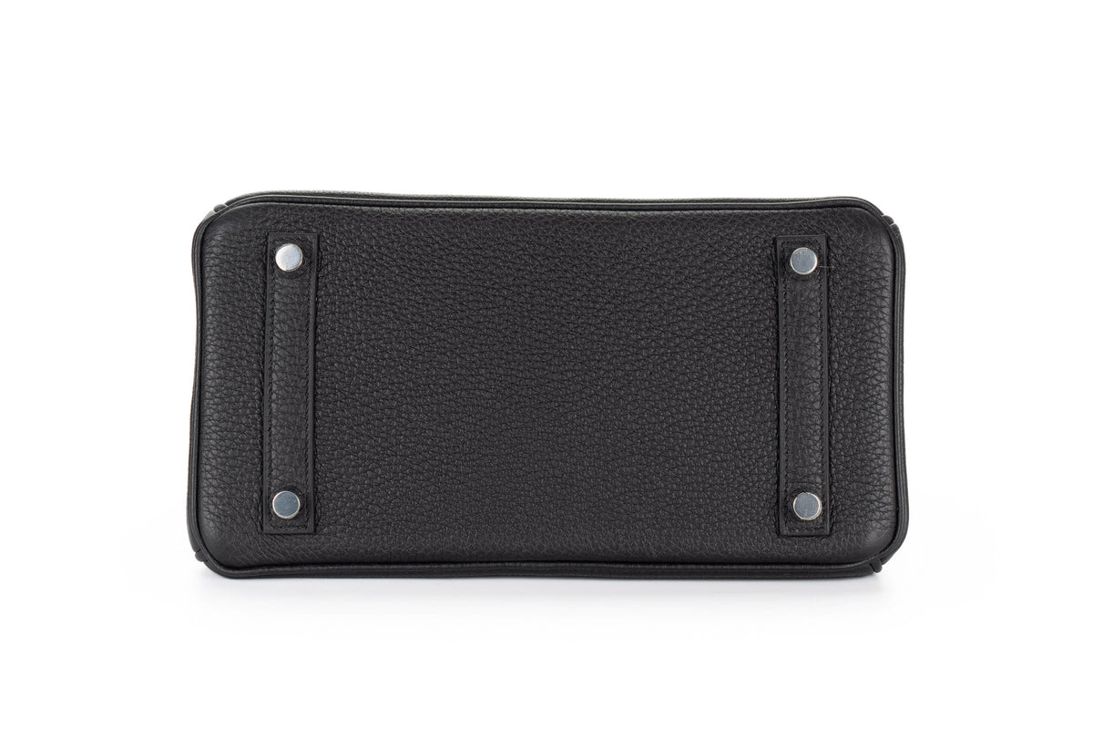 Hermès Birkin 25 Black Togo Palladium Hardware - view 6