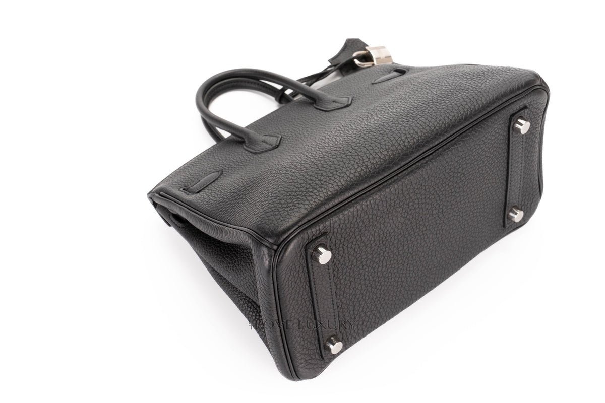 Hermès Birkin 25 Black Togo Palladium Hardware - view 11