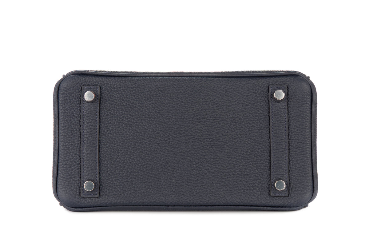 Hermès Birkin 25 Bleu Nuit Togo Palladium Hardware - view 6