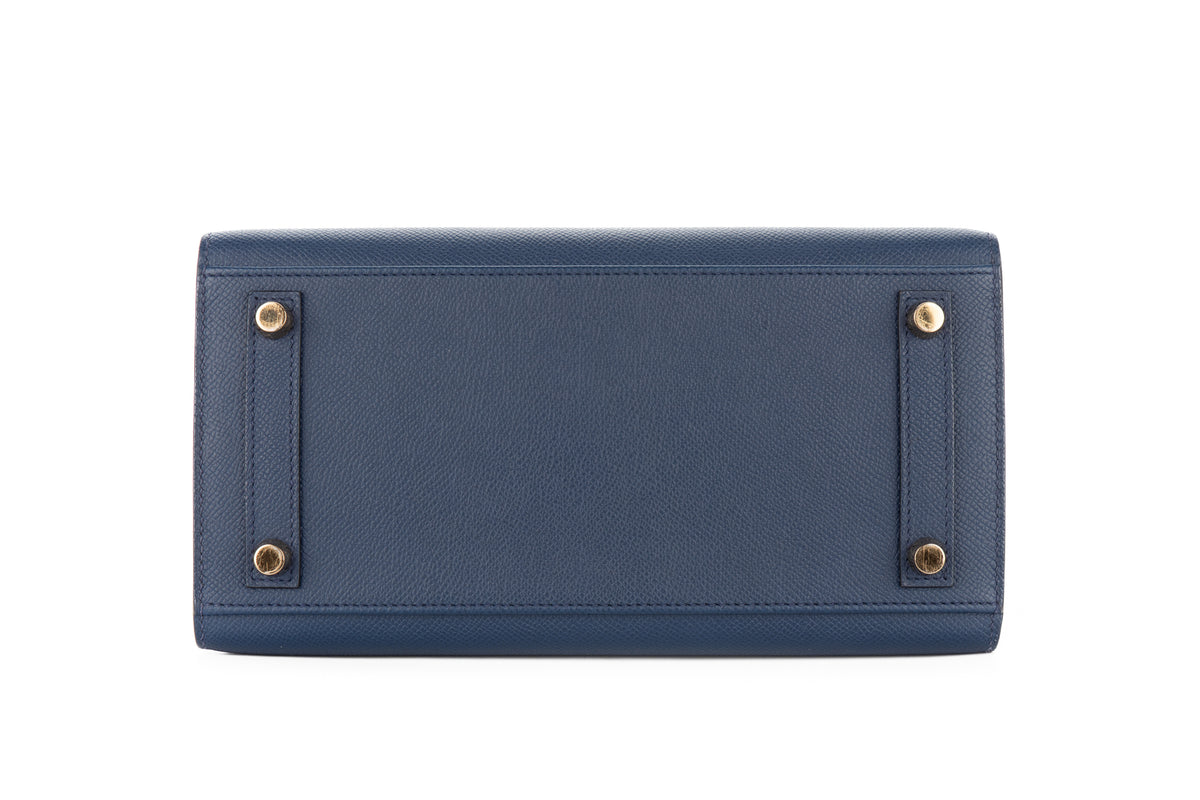 Hermès Birkin 25 Bleu Saphir Epsom Sellier Gold Hardware - view 6