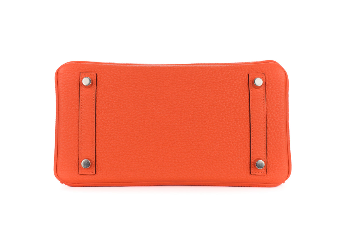 Hermès Birkin 25 Capucine Togo Palladium Hardware - view 6