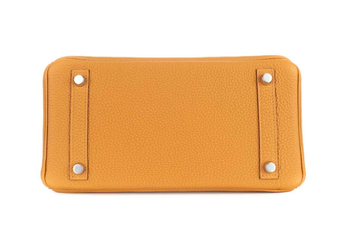 Hermès Birkin 25 Caramel Verso Lime Togo Palladium Hardware - view 6