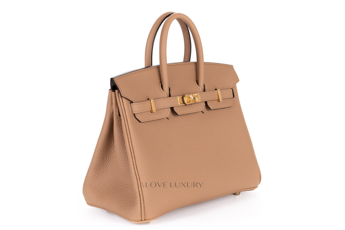 Hermès Birkin 25 Chai Togo Gold Hardware - view 2