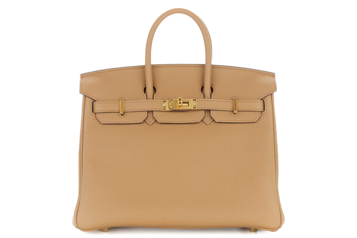 Hermès Birkin 25 Chai Togo Gold Hardware - view 1