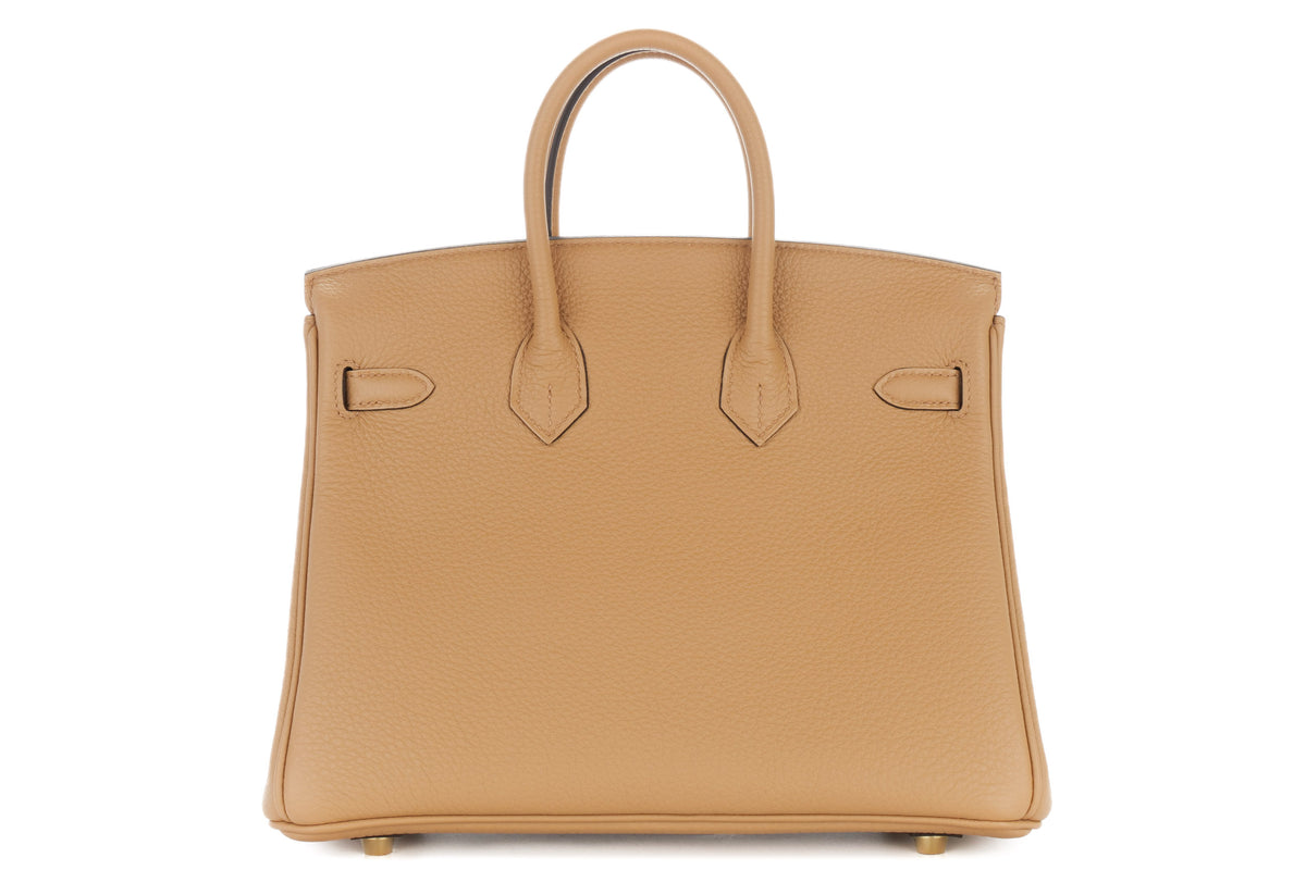 Hermès Birkin 25 Chai Togo Gold Hardware - view 3