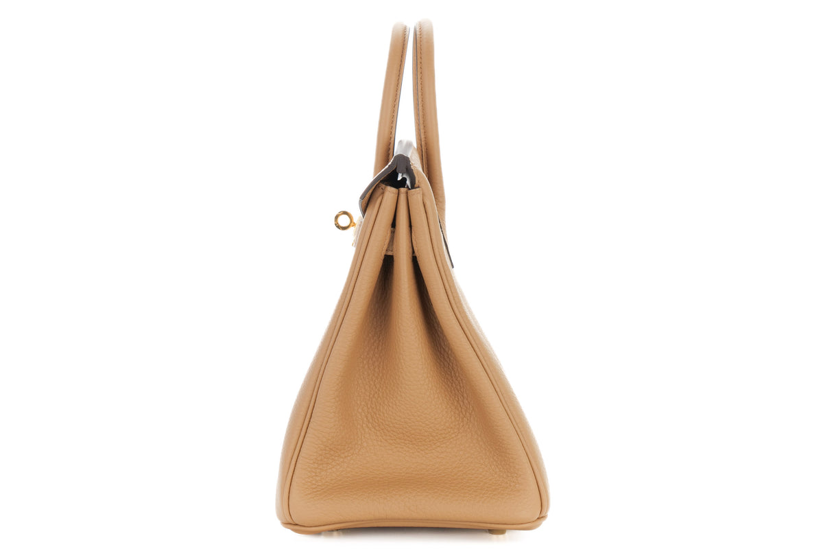 Hermès Birkin 25 Chai Togo Gold Hardware - view 4