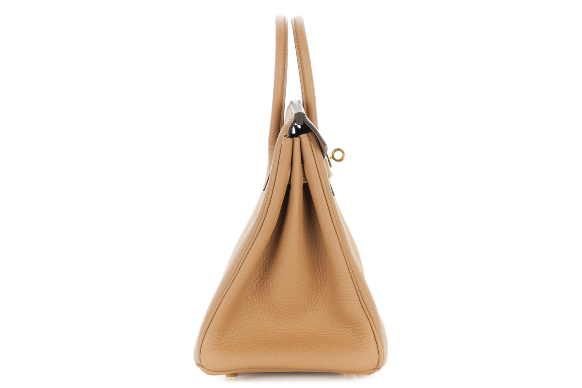 Hermès Birkin 25 Chai Togo Gold Hardware - view 5