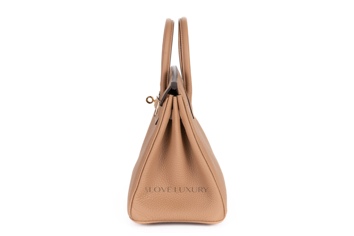 Hermès Birkin 25 Chai Togo Gold Hardware - view 4