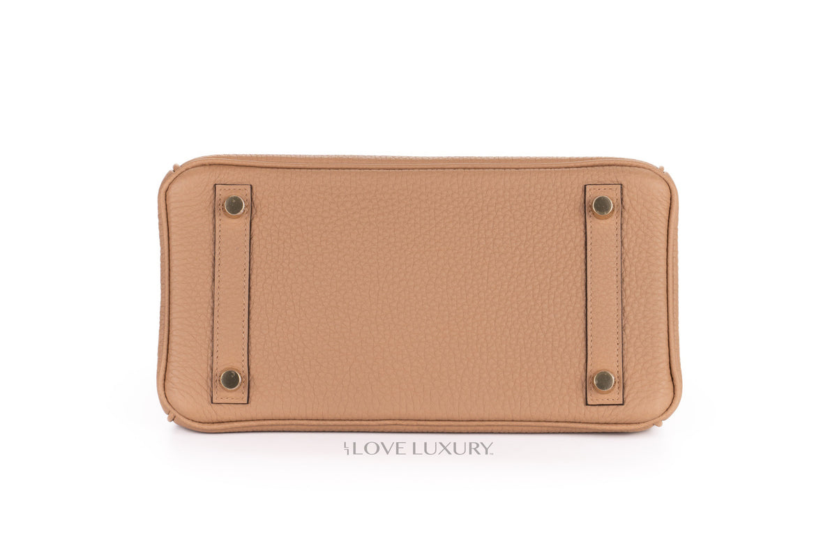 Hermès Birkin 25 Chai Togo Gold Hardware - view 6