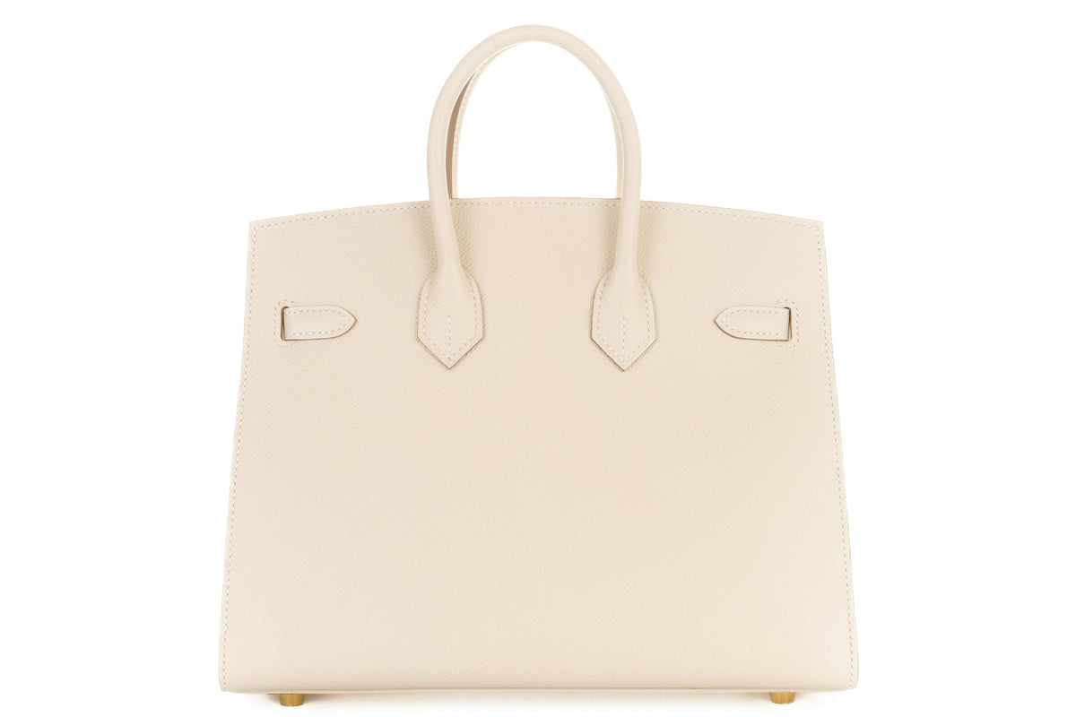 Hermès Birkin 25 Craie Epsom Sellier Gold Hardware - view 3