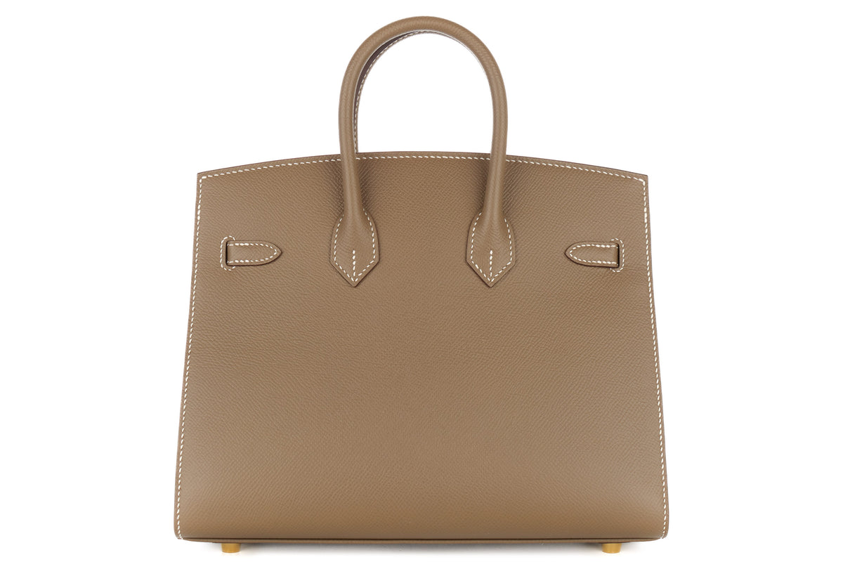 Hermès Birkin 25 Etoupe Epsom Gold Hardware - view 3