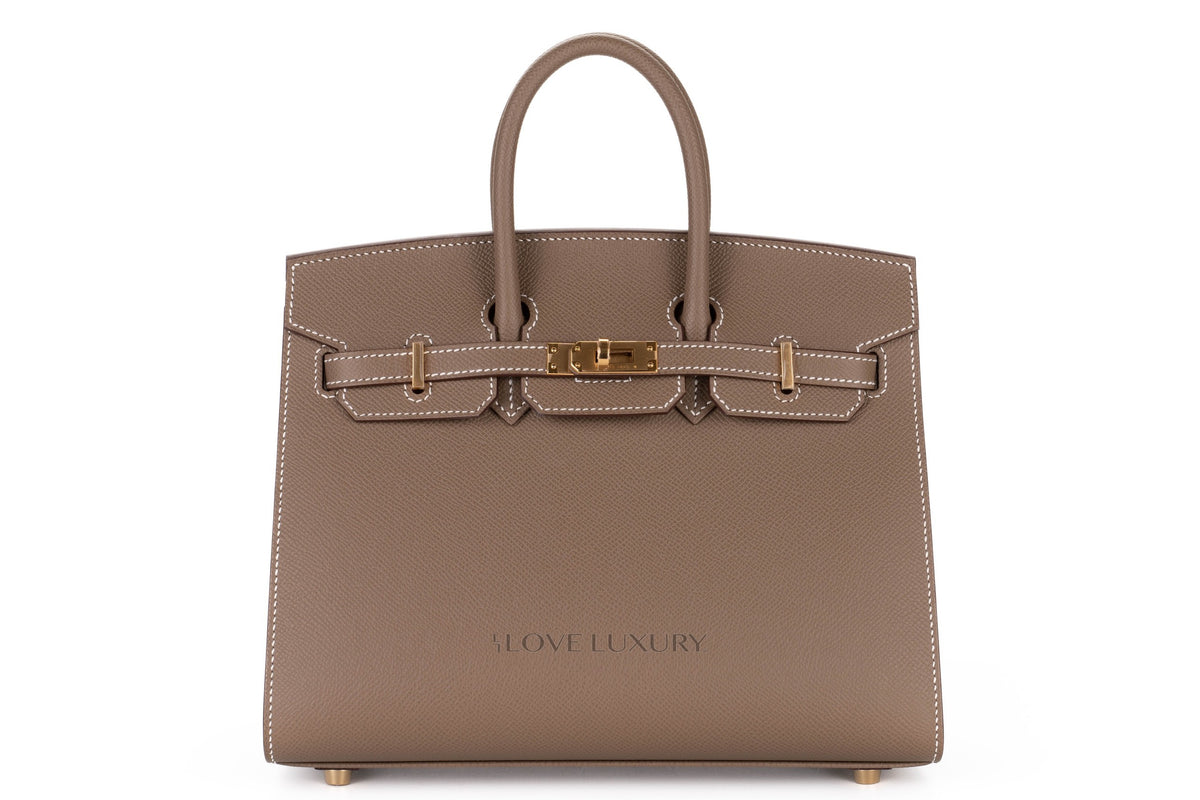 Hermès Birkin 25 Etoupe Epsom Sellier Gold Hardware - view 1