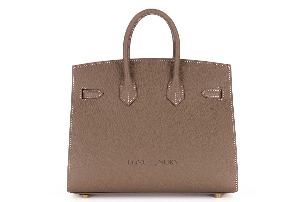 Hermès Birkin 25 Etoupe Epsom Sellier Gold Hardware - view 3