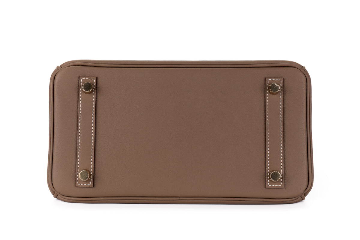 Hermès Birkin 25 Etoupe Swift Gold Hardware - view 6