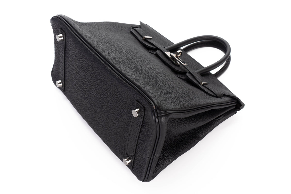 Hermès Birkin 25 Graphite Togo Palladium Hardware - view 11