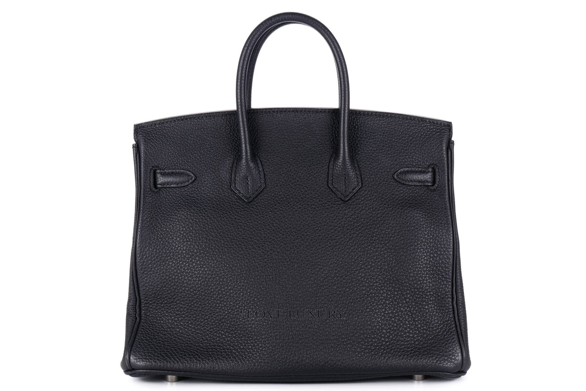 Hermès Birkin 25 Graphite Togo Palladium Hardware - view 3