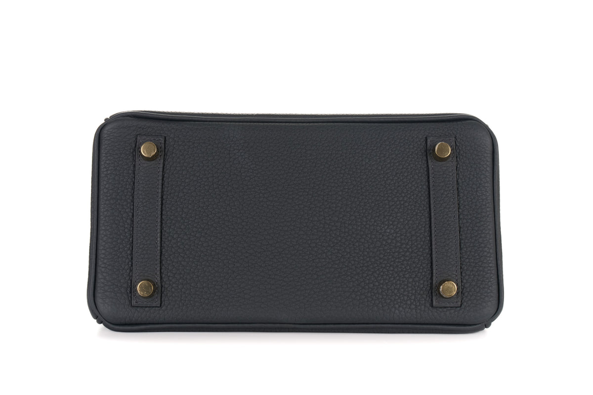Hermès Birkin 25 Gris Misty Togo Permabrass Hardware - view 6