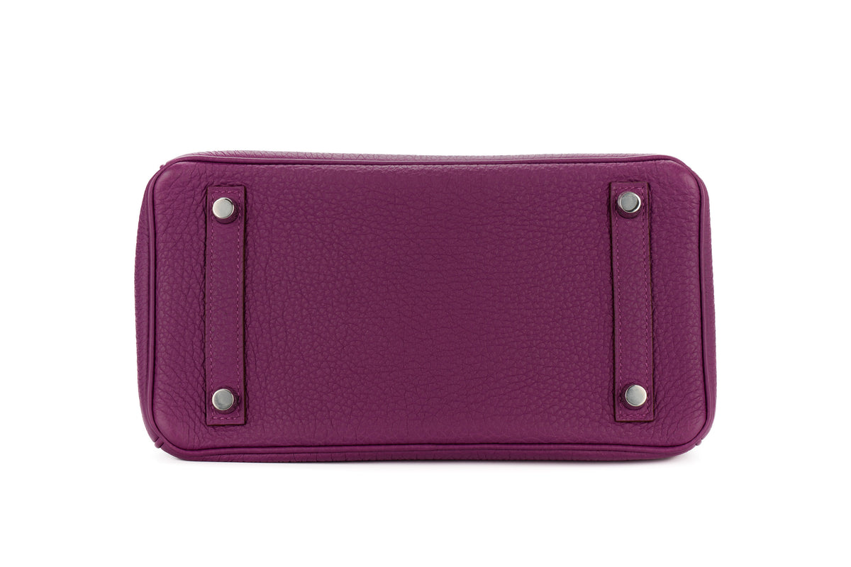Hermès Birkin 25 Iris Togo Palladium Hardware - view 6