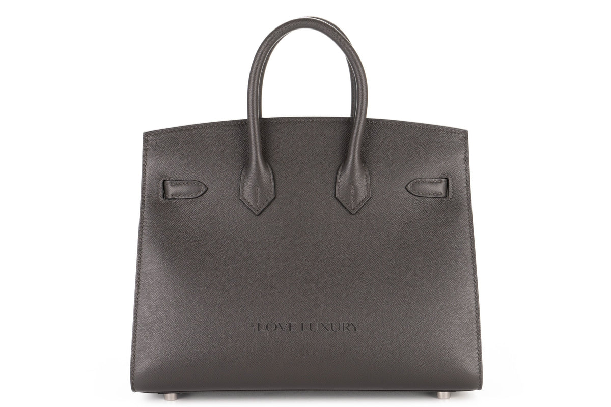 Hermès Birkin 25 Graphite Madame Palladium Hardware - view 3