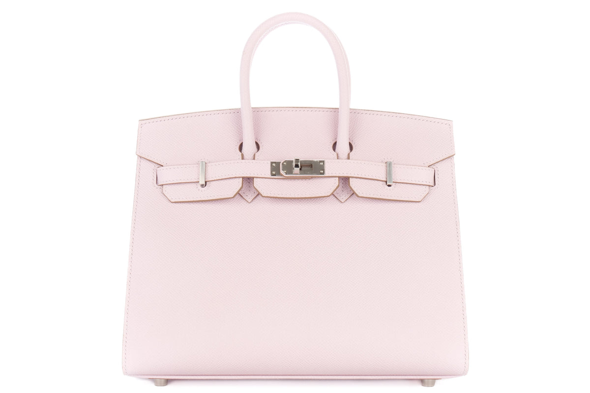 Hermès Birkin 25 Mauve Pale Epsom Sellier Palladium Hardware - view 1