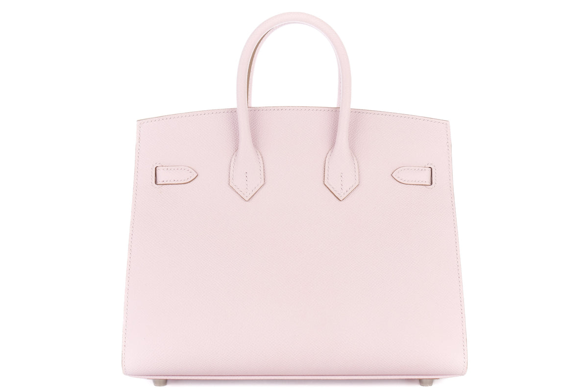 Hermès Birkin 25 Mauve Pale Epsom Sellier Palladium Hardware - view 3