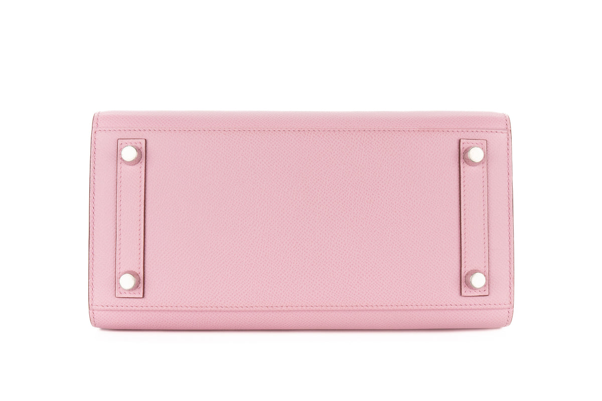 Hermès Birkin 25 Mauve Sylvester Epsom Sellier Palladium Hardware - view 6