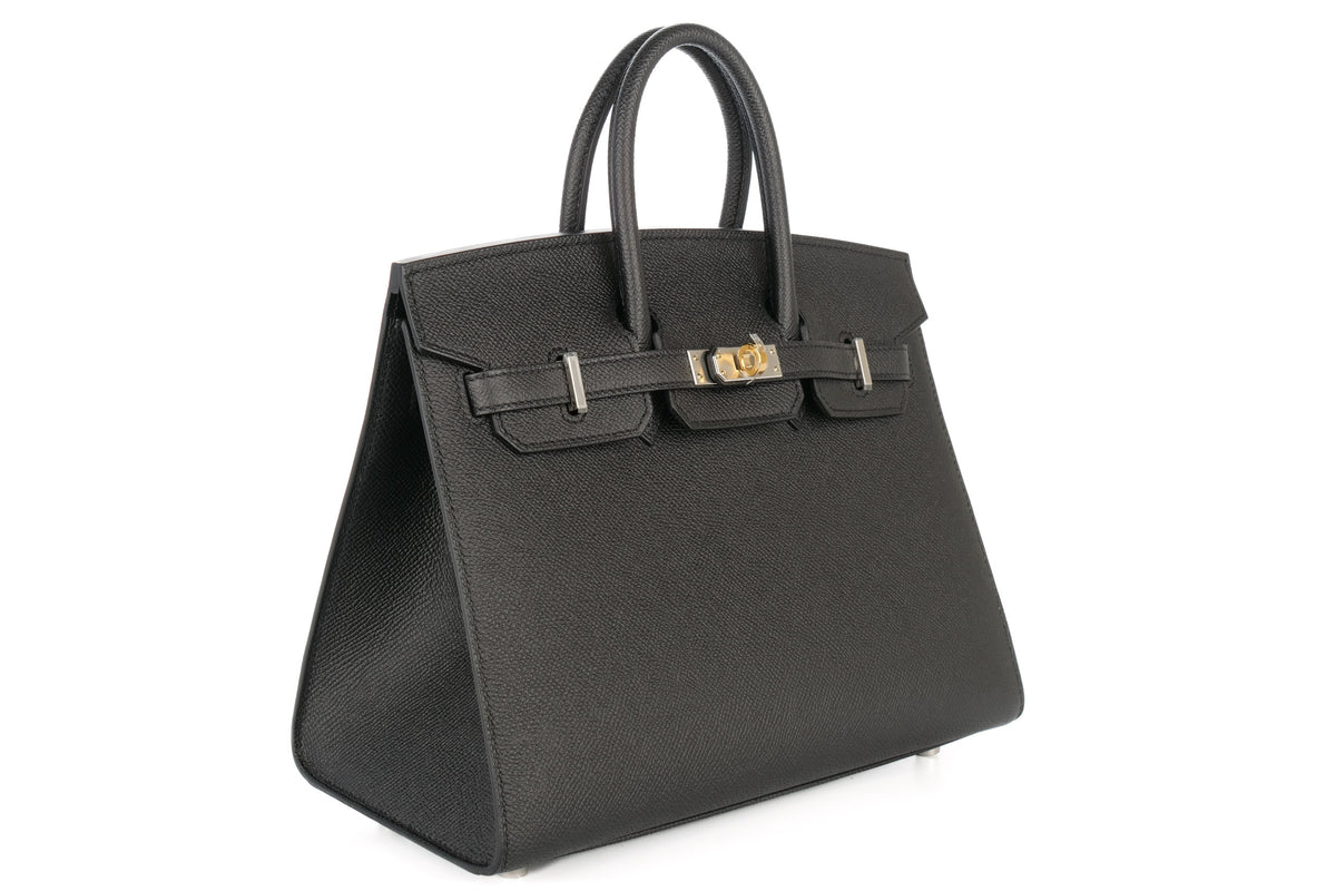 Hermès Birkin 25 Noir / Black Epsom - view 2